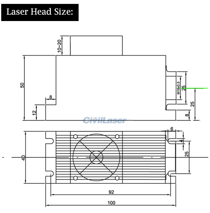 1064nm Q-switched laser